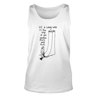 Its A Long Way To The Top If You Wanna Rock And Roll Unisex Tank Top | Mazezy