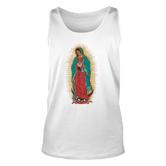 Lady Of Guadalupe - Virgen De Guadalupe Unisex Tank Top | Mazezy