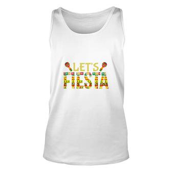 Lets Fiesta Cute Decoration Gift For Human Unisex Tank Top - Seseable