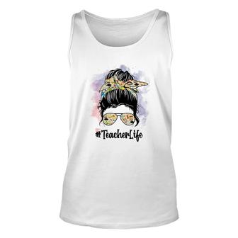Life With Useful And Interesting Knowledge Is A Teacher Life Unisex Tank Top - Seseable