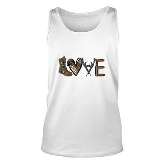 Love My Hero Dad Military Father Gift Unisex Tank Top - Seseable