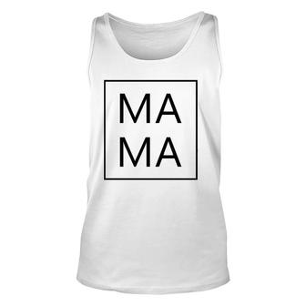 Mama First Mothers Day New Mom Gifts Dada Family Matching Unisex Tank Top - Seseable