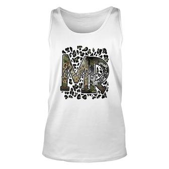 Mr Military My Dad Is Hero Leopard Plaid Unisex Tank Top - Seseable