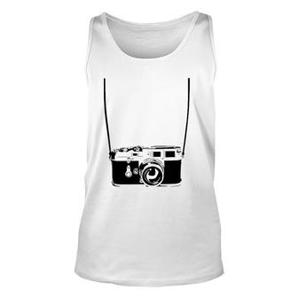 Photography Photographer Camera Tee Unisex Tank Top | Mazezy