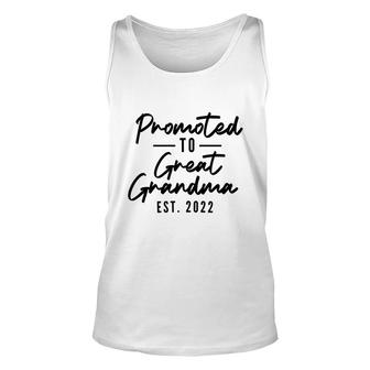 Promoted To Grandma 2022 Mothers Day New Unisex Tank Top - Seseable