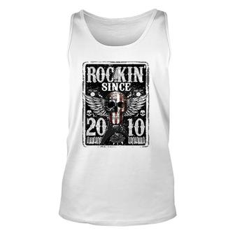 Rockin Since 2010 12 Years Old 12Th Birthday Classic Unisex Tank Top | Mazezy