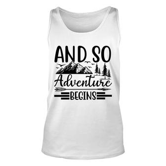 Travel Lover Likes Exploring And So Adventure Begining Unisex Tank Top - Seseable