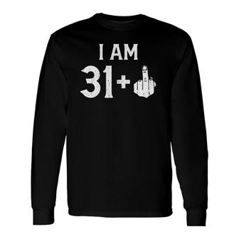 32 Years Old Its My 32Nd Birthday Retro Vintage 1970S Style Long Sleeve T-Shirt - Seseable
