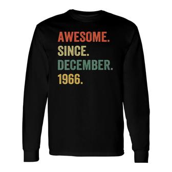 55 Years Old Its My 55Th Birthday Retro Vintage 1970S Style V-Neck Long Sleeve T-Shirt - Seseable
