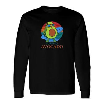 Avocado Vintage Great Avocado Long Sleeve T-Shirt - Seseable