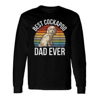 Best Cockapoo Dad Ever Pet Dog Cockapoo Long Sleeve T-Shirt - Seseable