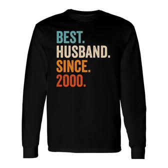 Best Husband Since 2000 22Nd Wedding Anniversary 22 Years Long Sleeve T-Shirt - Thegiftio UK