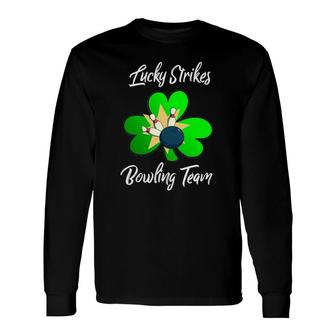 Bowling Lucky Strikes Long Sleeve T-Shirt T-Shirt | Mazezy DE