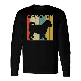 Cavachon For Dog Dad Or Dog Mom Long Sleeve T-Shirt T-Shirt | Mazezy