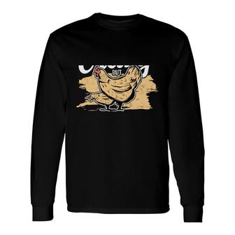 Chicken Farmer Crazy Chicken Lady Chickens Long Sleeve T-Shirt - Seseable