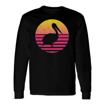 Classic Pelican Pelican Lover Long Sleeve T-Shirt - Thegiftio UK