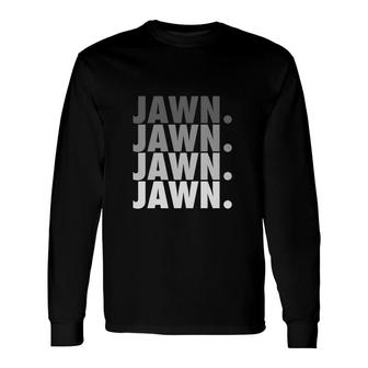Cool Philly S Philly Jawn Black Small Long Sleeve T-Shirt T-Shirt | Mazezy AU