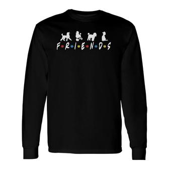 Cute Vintage Poodle Dog Lover Tee Poodle Dog Lover Long Sleeve T-Shirt T-Shirt | Mazezy