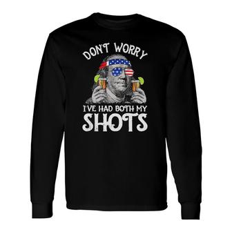 Dont Worry Ive Had Both My Shots Tequila Ben Drankin Long Sleeve T-Shirt T-Shirt | Mazezy