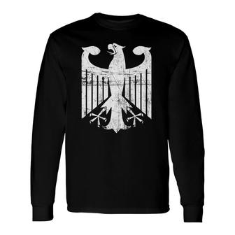 German Eagle Germany Coat Of Arms Deutschland Symbol Long Sleeve T-Shirt T-Shirt | Mazezy