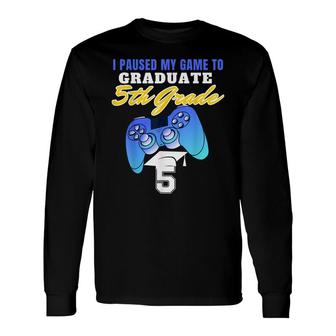 Goodbye Elementary School Graduate 2022 5Th Grade Graduation Long Sleeve T-Shirt - Thegiftio UK