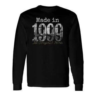 Made In 1999 Tee 22 Years Old 1999 22Nd Birthday Long Sleeve T-Shirt - Seseable