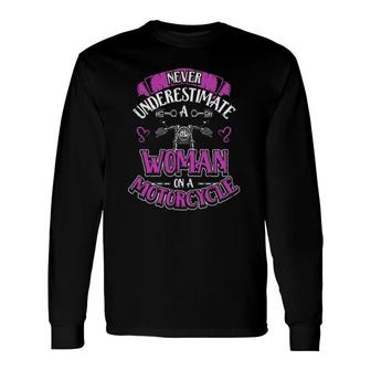On A Motorcycle Biker Lifestyle Motorcyclist Long Sleeve T-Shirt T-Shirt | Mazezy