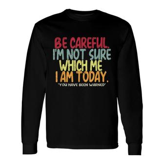 Personality Sarcastic Morning Attitude Long Sleeve T-Shirt - Thegiftio UK
