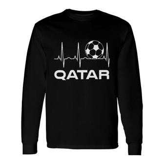 Qatar Football World Cup 2022 New Trend Long Sleeve T-Shirt - Thegiftio UK