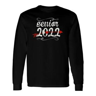 Senior 2022 S Graduation Graduate Long Sleeve T-Shirt - Seseable