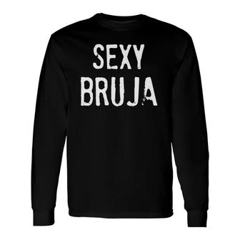 Sexy Bruja V-Neck Latina Pride Long Sleeve T-Shirt T-Shirt | Mazezy