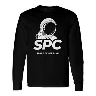 Space Punks Club Merch Space Punks Club Long Sleeve T-Shirt T-Shirt | Mazezy