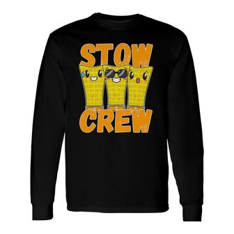 Stow Crew Coworker Swagazon Associate Stower Long Sleeve T-Shirt - Thegiftio UK