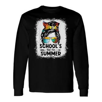 Teacher End Of Year Schools Out For Summer Last Day Long Sleeve T-Shirt - Seseable