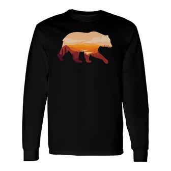 Vintage National Park Tee Preserve And Protect Bear Wildlife Long Sleeve T-Shirt - Seseable
