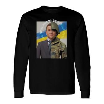 Volodymyr Zelenskyy The Hero Classic Long Sleeve T-Shirt T-Shirt | Mazezy