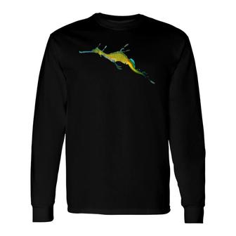 Weedy Seadragon Seahorse I Love Sea Dragon Tee Long Sleeve T-Shirt T-Shirt | Mazezy