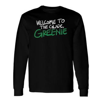 Welcome To The Glade Bookish Tee Book Lover Long Sleeve T-Shirt | Mazezy