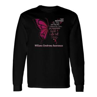 Williams Syndrome I Am The Storm Long Sleeve T-Shirt - Thegiftio UK