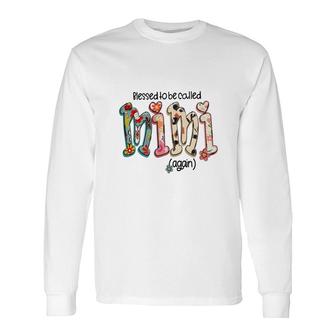 Blessed To Be Called Mimi Again For Grandma New Long Sleeve T-Shirt - Seseable