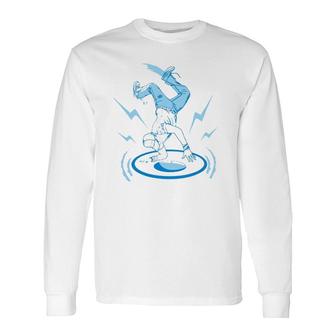 Breakdance Rap Hip Hop Tee Long Sleeve T-Shirt | Mazezy