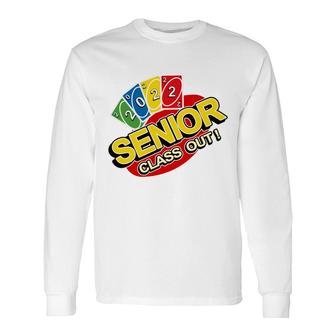 Class Of 2022 Senior Twenty-Dos Gamer Class Out Grad Long Sleeve T-Shirt - Seseable