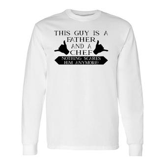 Fathers Day From Wife Daughter & Son Cool Dad Long Sleeve T-Shirt - Seseable