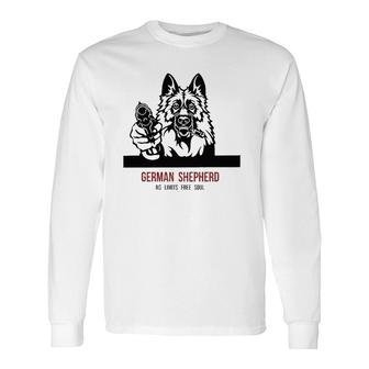 Gsd Stickers German Shepherd Stickers German Shepherd Dog Sticker Essential Long Sleeve T-Shirt T-Shirt | Mazezy