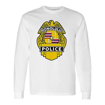Honolulu Police Department Long Sleeve T-Shirt - Thegiftio