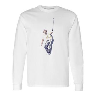 Jack Nicklaus Golf The Golden Bear Long Sleeve T-Shirt T-Shirt | Mazezy