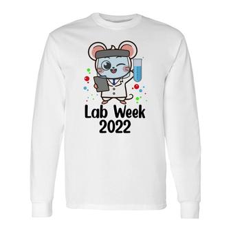 Lab Week 2022 Lab Tech Laboratory Technician Long Sleeve T-Shirt - Seseable