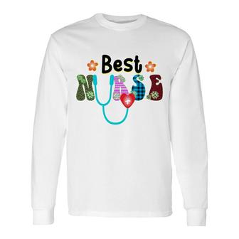 Nurses Day Wonderful For Best Nurse 2022 Long Sleeve T-Shirt - Seseable