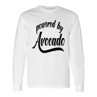 Powered By Avocado Avocado Long Sleeve T-Shirt - Seseable