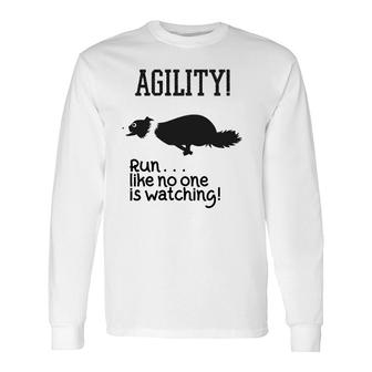 Sport Dog Trainer Agility Obedience Canine Training K9 Ver2 Long Sleeve T-Shirt - Seseable